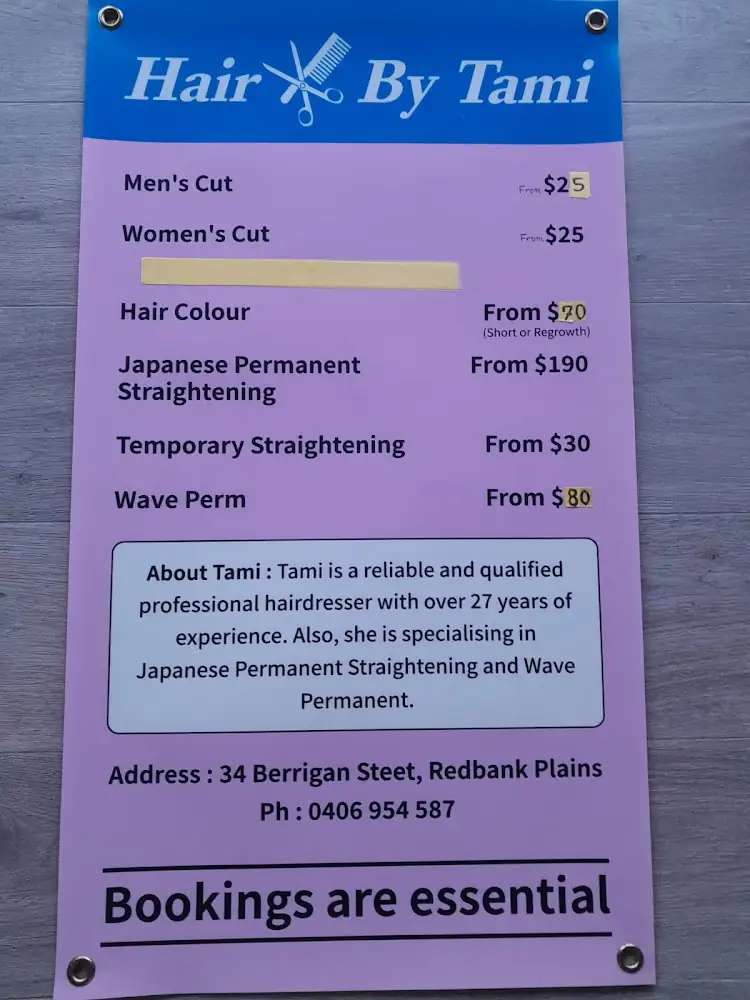 Photo 3 of Hair Cut By Tami from its public Google listing